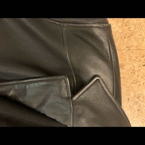 Mens leather winter jacket; zip out liner - Picture 11 of 11